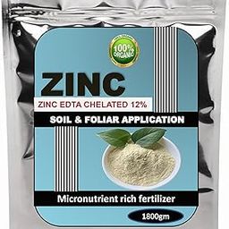 Zinc Edta Chelated 12% (1.9 Kg), Zinc Fertilizer Powder For Plants. (1900Gm)-image-49