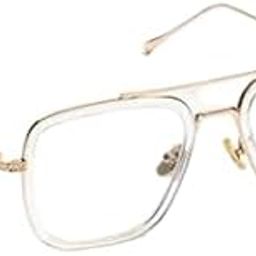 Mens and Womens Unisex Stylish Sunglasses Plastic and Metal Material White-picture-10