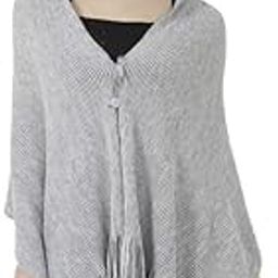 MANRA Women Girls kashmiri cap poncho shrug for winters (SC 11 CAP)-23