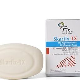 Fixderma Skarfix -TX Soap 1% Kojic Acid for Skin Brightening with Tranexamic Acid | Glutathione for Pigmentation - 75gm-10