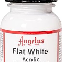 Angelus Leather Paint 1 Oz Flat White-19