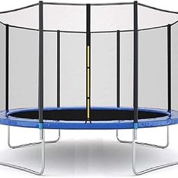 Fitness Guru®- 6 Foot Trampoline/72 Inch Trampoline with Enclosure Net I for Kids & Adults I Indoor & Outdoor Trampoline I Fitness & Exercise Trampoline I with Safety Net-image-12
