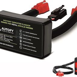 Autofy 2+1 YEARS WARRANTY StreetGod New V2.0 Plug & Play Highway Indicator Flasher Relay for RE Classic (BS6 Only) – with Jumper Cable Inside-picture-21