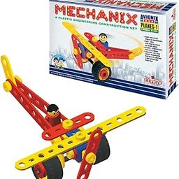 Mechanix Plastic Planes-1, Building Blocks for Boys and Girls Age 5+ Years, Construction Set, Fun and Role Play Toy - Multicolor-14
