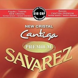 Savarez New Cristal Cantiga Premium Standard Classical guitar strings set (STSAV51-50487)-image-0