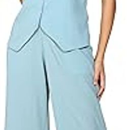 Women's Solid Waist-Coat Co-ord Set-image-45