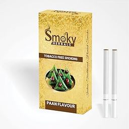 Smoky Herbals 100% Tobacco & Nicotine Free Smoke for Refresh Mood & Relieve Stress for Men & Women (PAAN FLAVOUR, 1 Packet)-image-58