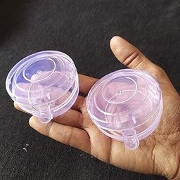 Right -Round Kangan Box - Small Plastic Boxes for Storage of Bangles - NO 000 -Pack of 12 (Diameter=6cm, Height=2.5cm)-7