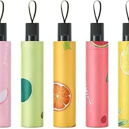 3-Fold Automatic Fruit Print Umbrella | UV Protection, Windproof & Rainproof | Compact, Stylish Umbrella for Women, Men & Kids | Auto Open/Close, Steel Shaft | MultiColor |-image-38