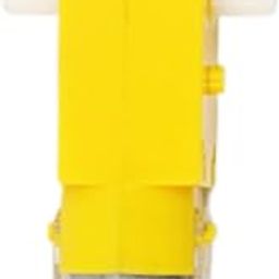 Robotbanao Dc Bo Dual Shaft Smart Plastic Car Robot Gear Motor For Arduino - Yellow, Pack of 2-image-2