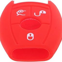 VELURA Silicone Key Fob 3 Button Case Cover Skin for C200 Red|20 Pieces T10-1206-8SMD LED Lights|eBay Motors|eBay Motors-image-43