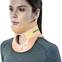Vissco Cervical Collar (Philadelphia) | Neck Support - For Cervical Spine Immobilization & Pain Relief - Medium (Beige)-image-5