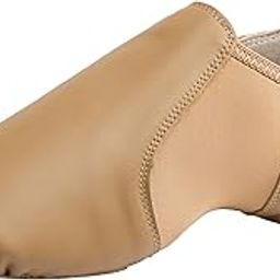 Tent Leather Upper Jazz Shoe Slip-on Brown 11M-Heel to Toe 10 5/8 inches-image-10