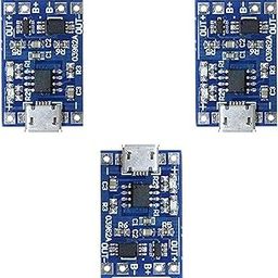 GoBagee® 3pcs of TP4056 Micro USB Mini Plug 5V 1A 18650 Lithium Battery Charging Protection Board (Micro USB, 3pcs)-0