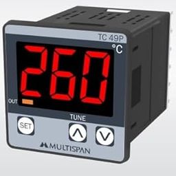 Multispan TC-49P Fixed Input Single Display PID Temperature Controller 48 X 48 X 70 mm (J/K Type)-29