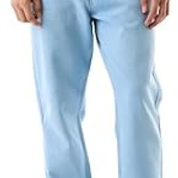 Men Jeans Casual Wear | Baggy Fit, Mid Rise, Wide-Leg, Relaxed Thigh | 100% Cotton, Machine Washable, Button & Zip Closure | Comfortable & Durable Denim for Everyday Use-picture-9