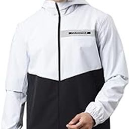 Men Shape and Move to Open the Chain Hoodie Training Sports Jacket-2