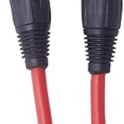 Bajaao Profesional quality, XLR Male to XLR Female Balanced Microphone Cable- Red 3M / 10ft-picture-30