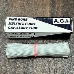 DT Science House Melting Point Capillary Tube,pack of 1(100 pices) bore 1.2mm, size 4"-25