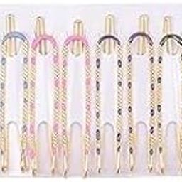 Metal Plated Saree Pins Hijab Pallu Dupatta Chunari Pin Patli Pin Strong Hold Brooch Multi-purpose for Women and Girls Ladies12 pieces-image-22