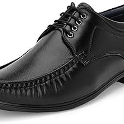 Men's Formal Shoes |Business Casual Lace-Up Shoes | Cushioned Insole | Office Wear | Comfort, Style and Durability for Professional or Formal Wear (6429)-image-85