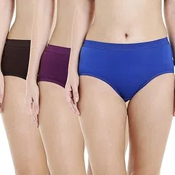 bodycare Women's Cotton Briefs (Pack of 3) Color May Vary-picture-37