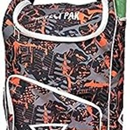 HeadTurners Nylon, PU Coated Duffle Cricket Individual Style- Kit Bag Only (Texture Orange)-image-63