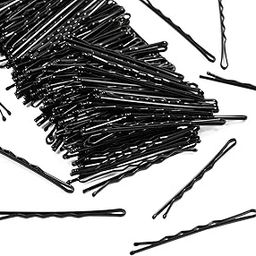 Nyamah Sales Metal Hair Clips Bobby Pins Hair Styling Pins Hairdressing Salon Tool for Women Girls, Black (100-Piece) Pack of 1-image-53