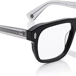 shisen fox YOROKOBI Square Computer Lenses with UV Protection, Zero Power, Blue Ray Filtering, DriveSafe, Night Vision, Mobile, Laptop & Tablet Use |Unisex Eyeglass-picture-0