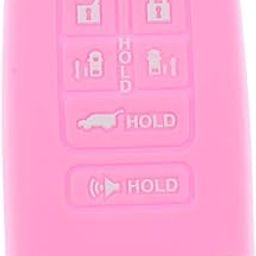 Lr Decor Bazaar Car Remote Key Silicone 6 Buttons Protective Case Cover For Honda Pink-image-88