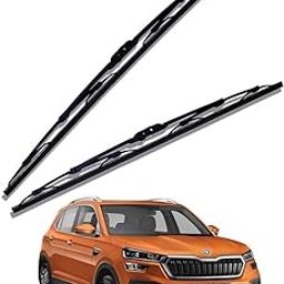 JECKONFY - Front Windscreen Replacement Wiper Blades (24''/18'') Compatible With SKODA KUSHAQ-image-80