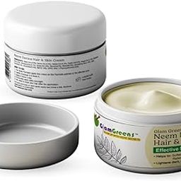 GlamGreens Neem Derma Hair & Skin Cream | Multipurpose Cream with Neem Extract | Hydrates Skin & Scalp | Smooth Application | Suitable for Sensitive Skin | 100 gm | Best Solution for Psoriasis dermatitis, eczema, itching, dark spots and discolored underarms (Formulated by Dr Nimisha, Ayurvedic Hair&Skin Expert)-image-18