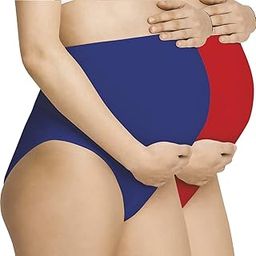 Women’s Maternity Panty Underwear, Adjustable Full Coverage High Waist Bamboo Cotton Pregnancy Panties, After Delivery Over The Belly Anti-Bacterial Odour Free Comfortable Brief for Ladies-image-68