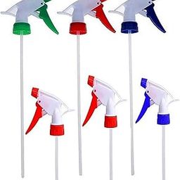 Bottle Spray Gun/Trigger Steam Sprayer Gun for Plants Garden Water/Pesticide/Sanitizer/Adjustable Spray /(Multi- Color Pack of 6 No)-image-29