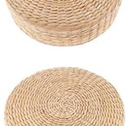 LICHTS® 2pcs Japanese Straw Cushion Tatami Floor Cushion Set|Home & Garden | Yard, Garden & Outdoor Living | Patio & Garden Furniture-image-21