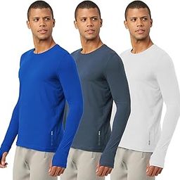 Men's Bamboo Full Sleeve Undershirt, Anti Microbial, Anti Odor, Breath tech Super Soft & Comfort Fit Lounge wear and Sleep wear Tshirt-image-97