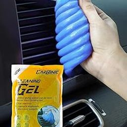 CARBINIC Car Cleaning Gel Kit | Universal Gel for Car Accessories Laptop Keyboard Gadgets | Multipurpose Interior Dust Cleaning | Dashboard Gap Corner Cleaner (75 Grams- Packet, MOQ-3)-image-84