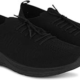 Lightweight Breathable Sports Sneakers for Women_Black Boot-image-87
