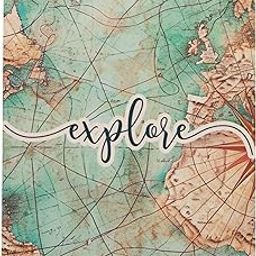 DOODLE Travelogue Hard Bound B6 Travel Planner | 24 Monthly Planner Pages | 24 Motivational Quote Pages (5 X 7 inches, 80 GSM, 240 Pages) Gift for Travel Lovers (Roaming Routes)-10