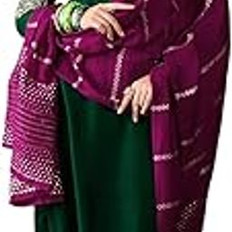 Green Vichitra Zari Sequence Embroidered Kurta With Pant And Dupatta Set-picture-4