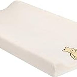 Lambs & Ivy Disney Baby Storytime Pooh Soft Creamy White Changing Pad Cover-image-55