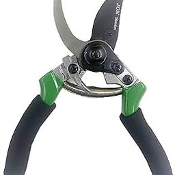 Jon Bhandari Tools Bypass Gardening Scissor/Pruning Shear Garden Clippers, Flower Cutter, Leaf Cutter For Potted Plants (Green & Black)-0