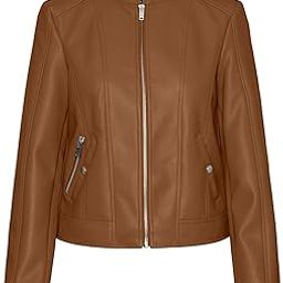 Women's Standard Length Leather Jacket-picture-26