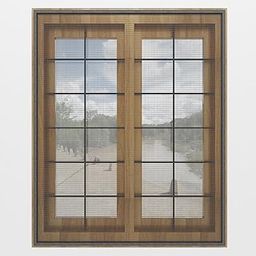 HomeConcept Premium Pre Stitched Fiberglass Window Mosquito Net (Grey, 22x24 Inch)-image-47