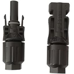 Home PV+ MC4 Connector | Solar Connector Male - Female | Solar Panel Cable Connectors | Pair 1in-1out (Set of 20 Pair)-22