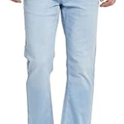 Men Bootcut Light Fade Stretchable Jeans-image-0