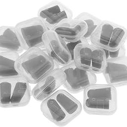 JAZZY PEARLS Ear Plugs 20 Pairs Super Soft Foam Ear Plugs for Sleeping Snoring Black-image-17