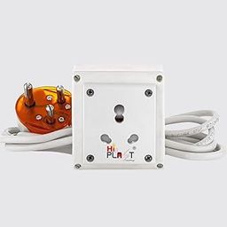 Hi-Plasst 16A High Power Extension Cord (4M, 1.5 sq.mm) – Multi-Purpose Socket Board for Microwave, AC, EV Charger, Refrigerator |PVC Body Shockproof & Non-Conductive-17