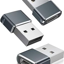 M-9 (3 Pack USB Type C USB 3.1 Type C Female to USB Male Adapter Connector Converter Works with Laptops,Chargers Compatible-23