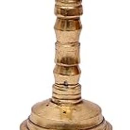 Two Moustaches 5 Inches Nandi Design Brass Pooja Hand Bell, Ghanti for Pooja Aarti, Brass Temple Bell, Hanging Bells for Home Temple, Standard, Pack of 1-20